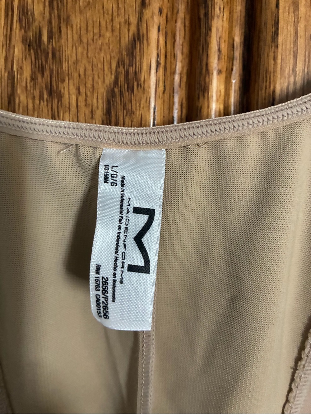 Maidenform Nude Shaping Bodysuit - Picture 3 of 3